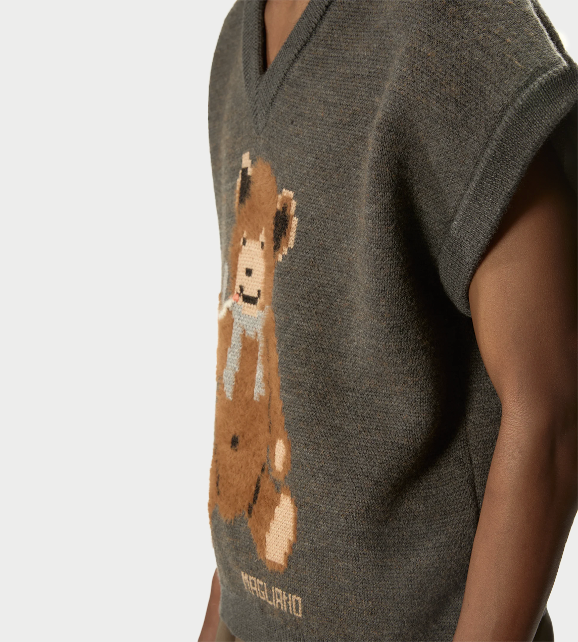 MAGLIANO - Teddy Bear Vest Hazelnut