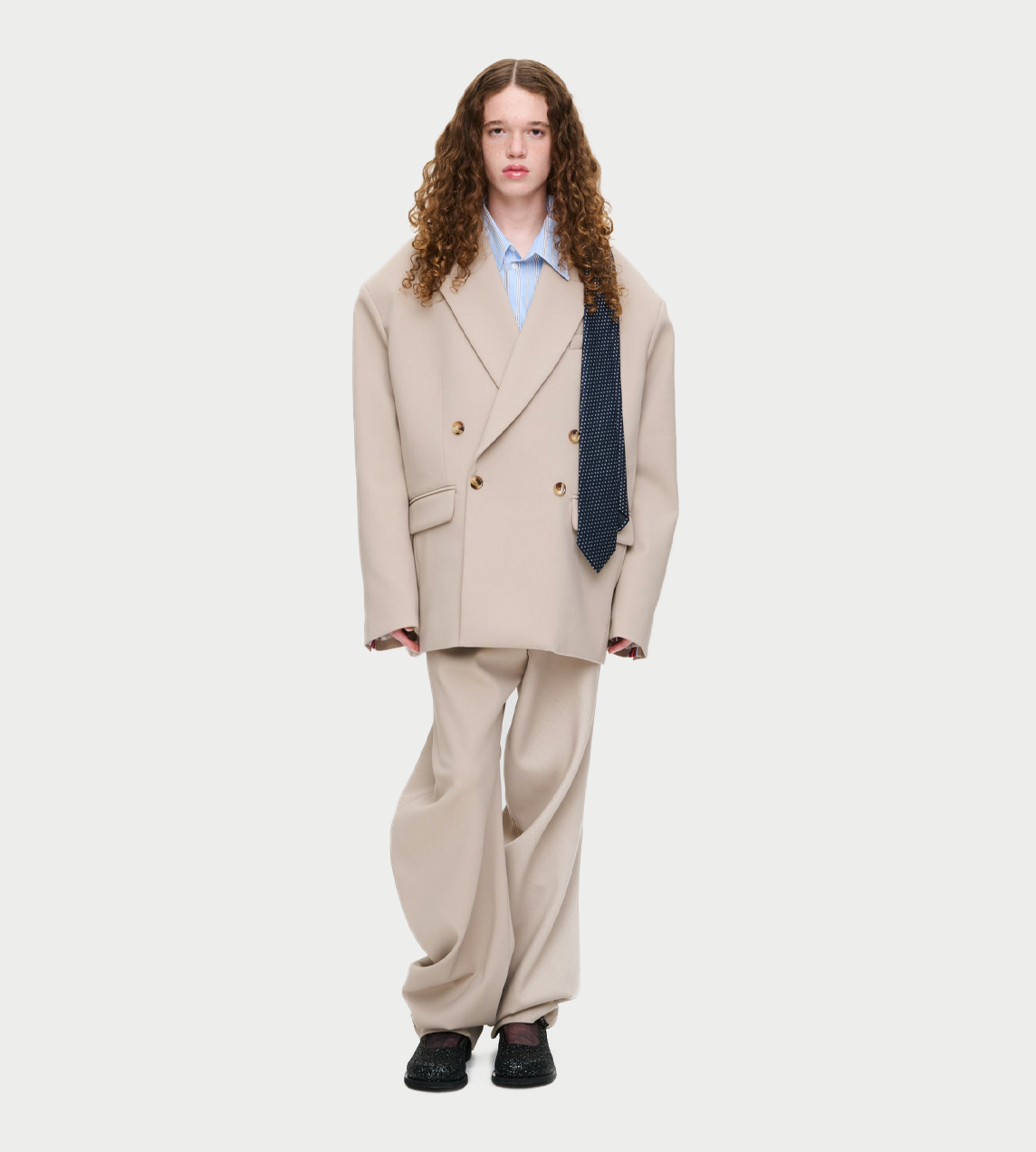 CHARLES JEFFERY LOVERBOY - Late to work jacket Beige