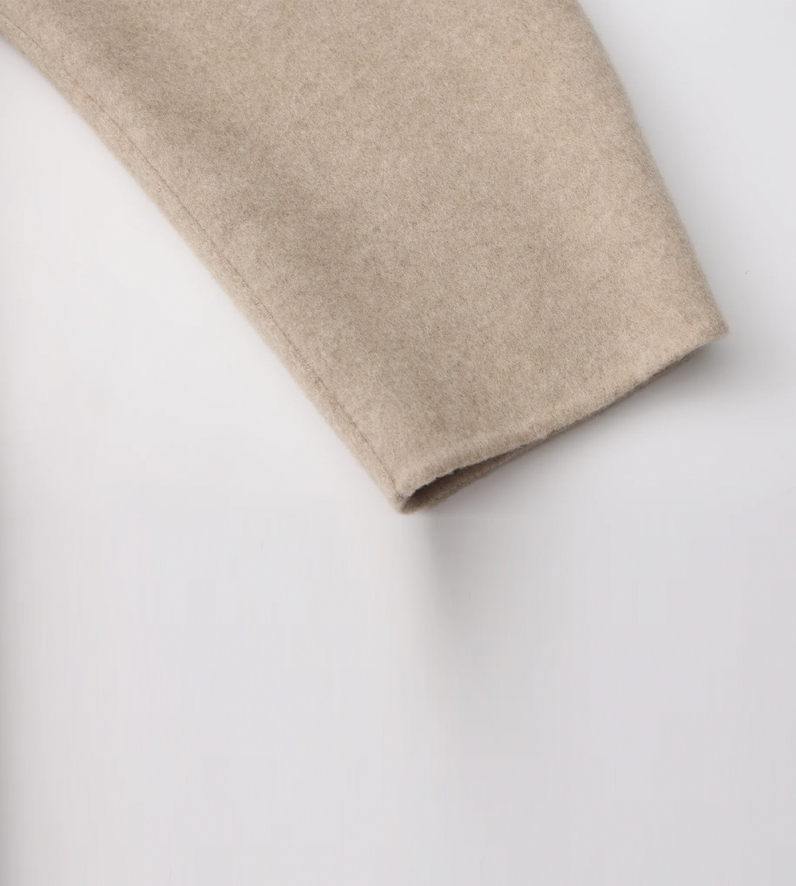 Loess Cocoon Jacket Beige