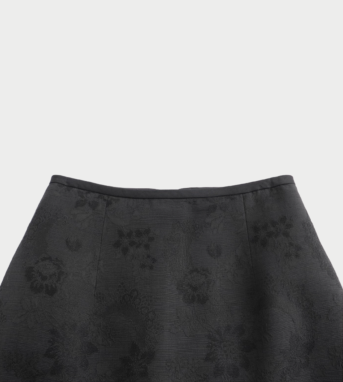 Jacquard Skirt Blk