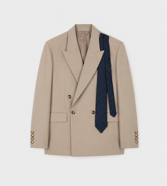 CHARLES JEFFERY LOVERBOY - Late to work jacket Beige