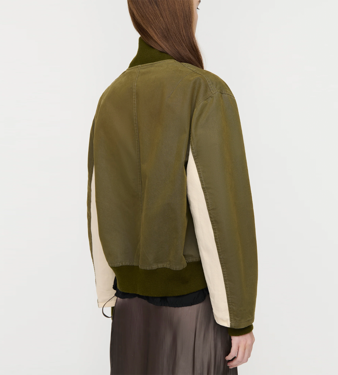 Deconstructed Bomber Army green