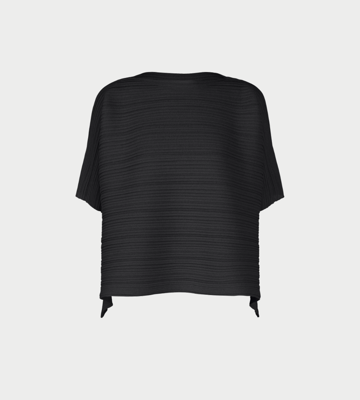 PLEATS PLEASE ISSEY MIYAKE - Paper Bounce Knit Top Blk