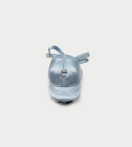 YVMIN - Hat Pearl Earring Blue (Pair)