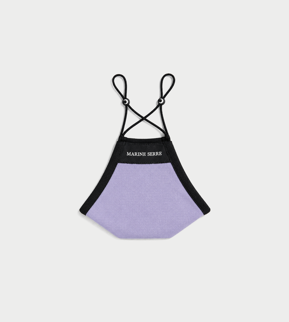 MARINE SERRE - Branded Daily Mask Lilac Moire