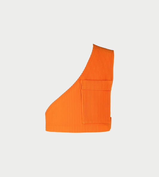 HOMME PLISSE ISSEY MIYAKE - Painter’s Gear Vest Blk Orange