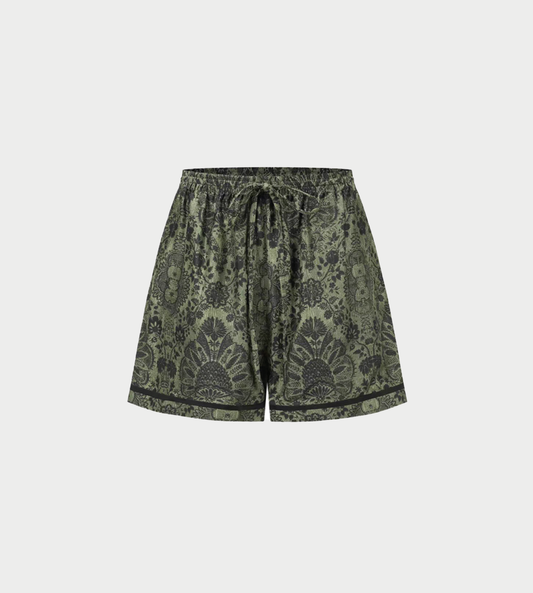 INTO THE EAST - Palmett Shorts Green