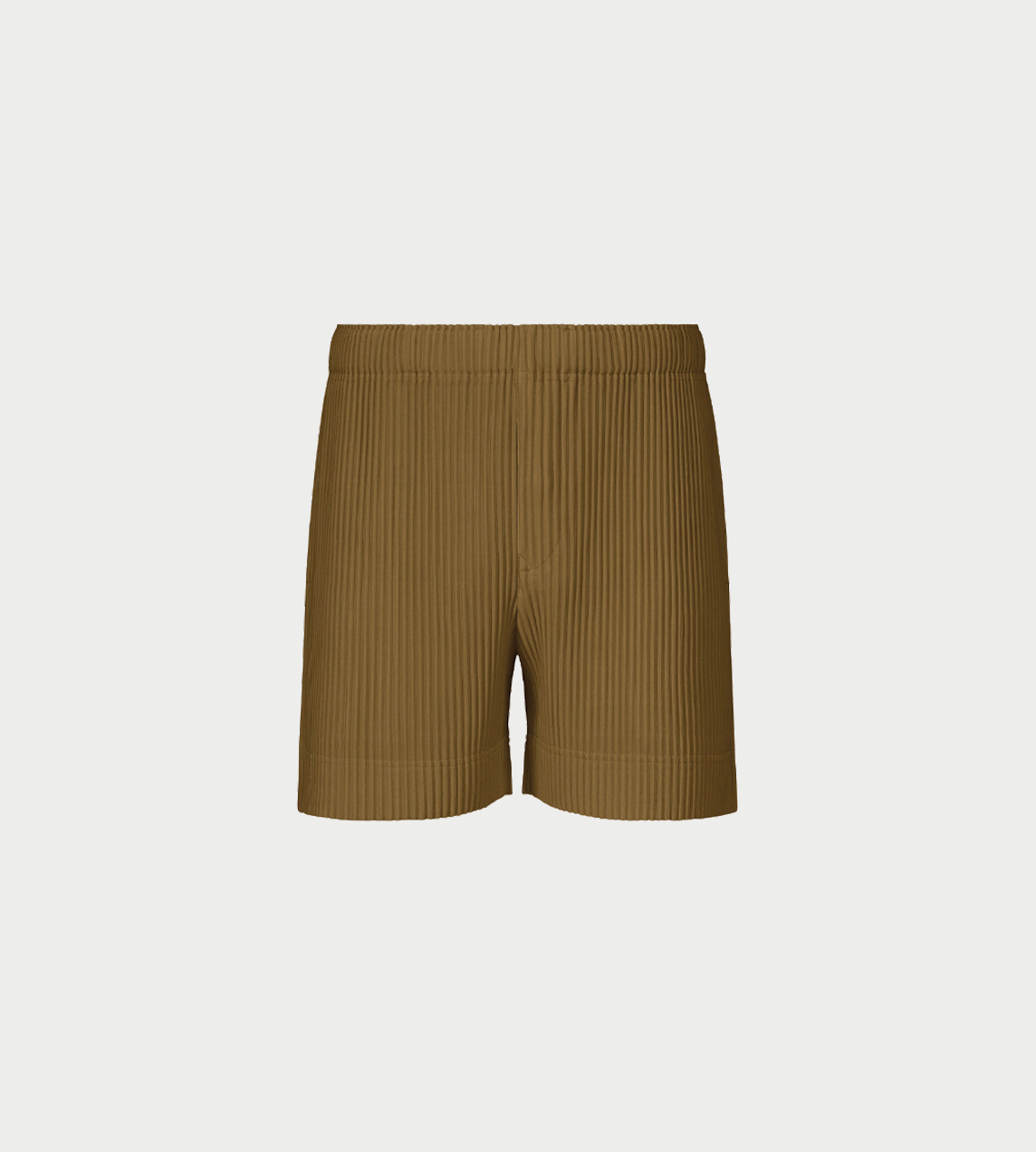 HOMME PLISSE ISSEY MIYAKE - MC Pleated Shorts Ct Rock Green