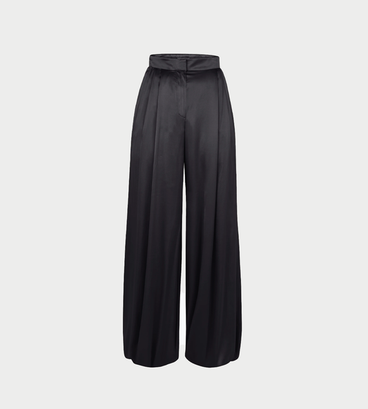 Pantalon Satin Pants Blk
