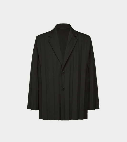 HOMME PLISSE ISSEY MIYAKE - Edge Ensemble Jacket Blk