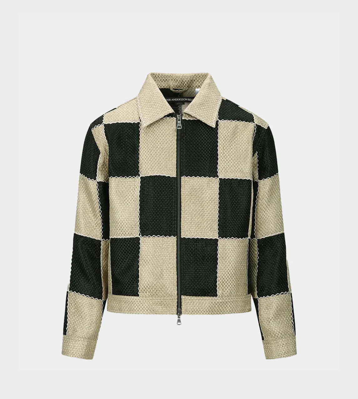 ANDERSSON BELL - Patchwork Zip-up Jacket Multi