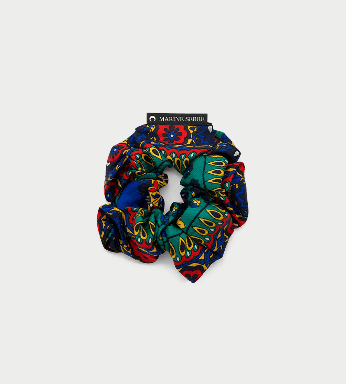 MARINE SERRE - Silk Scarves Scrunchie