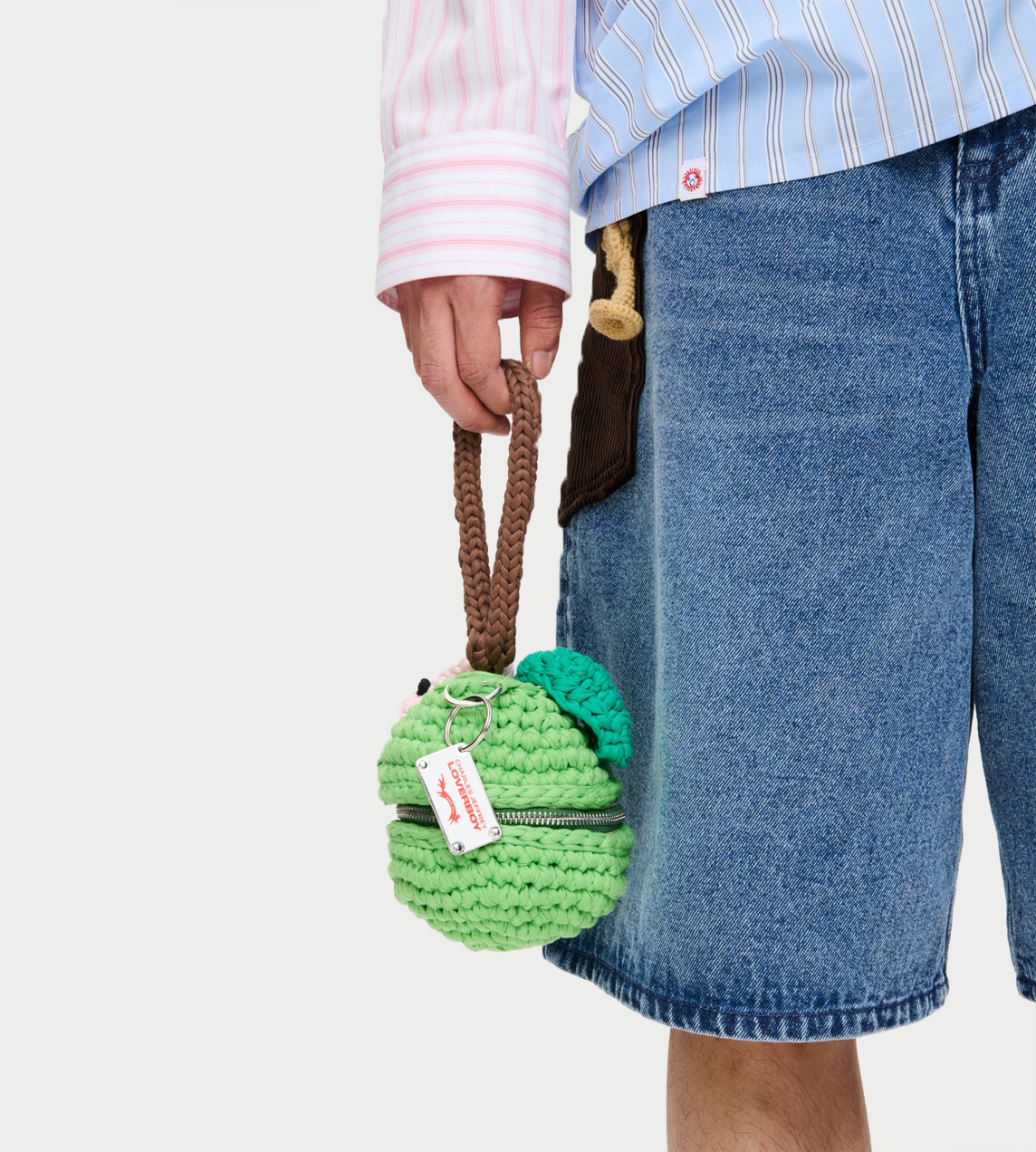 Apple Clutch Green
