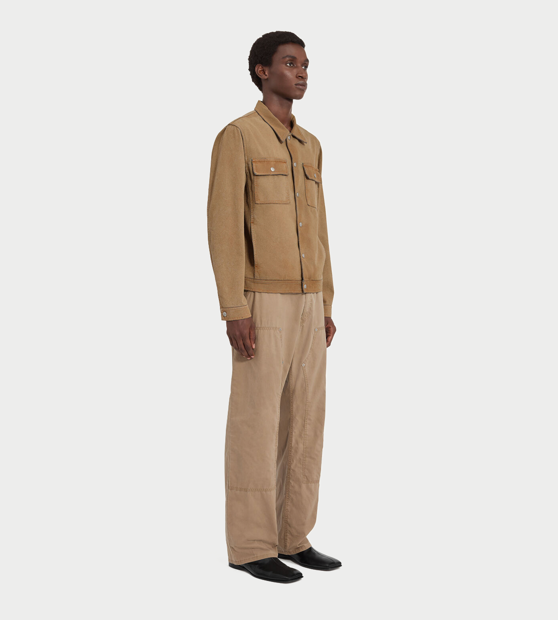 MM6 MAISON MARGIELA - Denim Trucker Jacket Sand