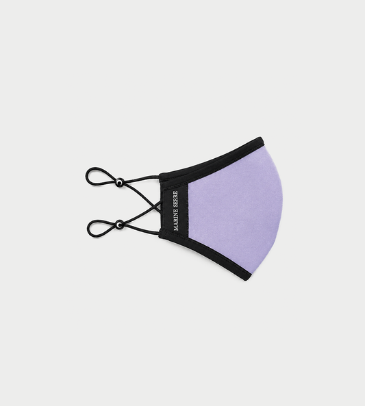 MARINE SERRE - Branded Daily Mask Lilac Moire
