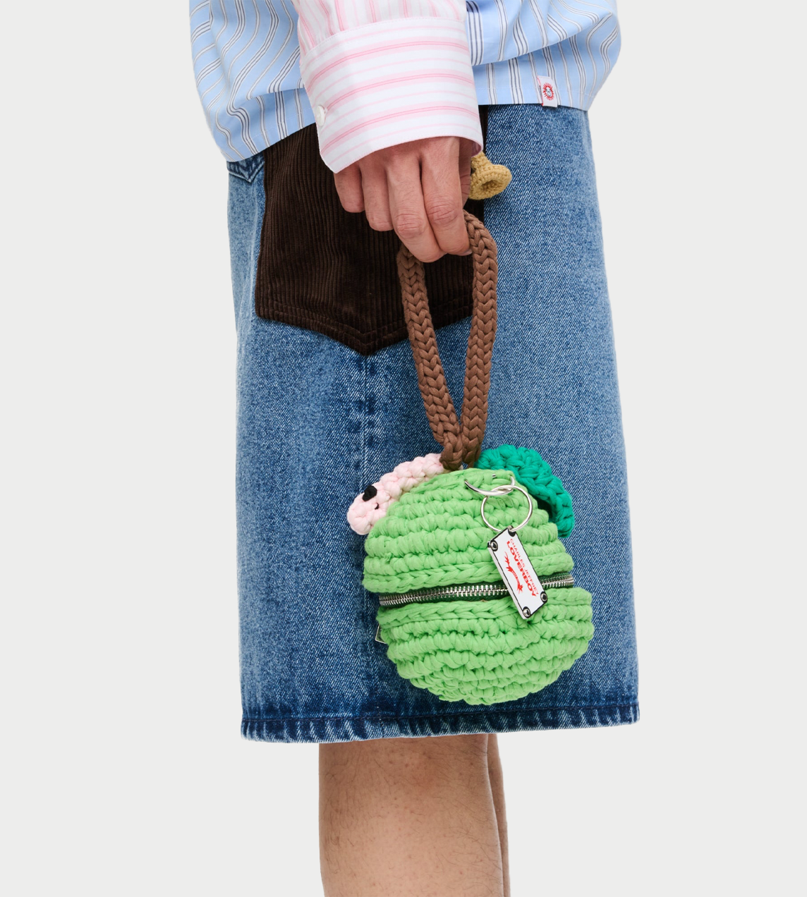 Apple Clutch Green