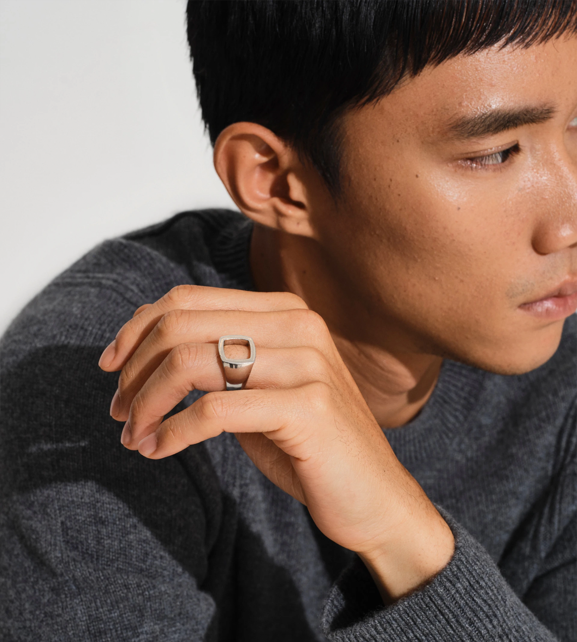 Open Cushion Ring