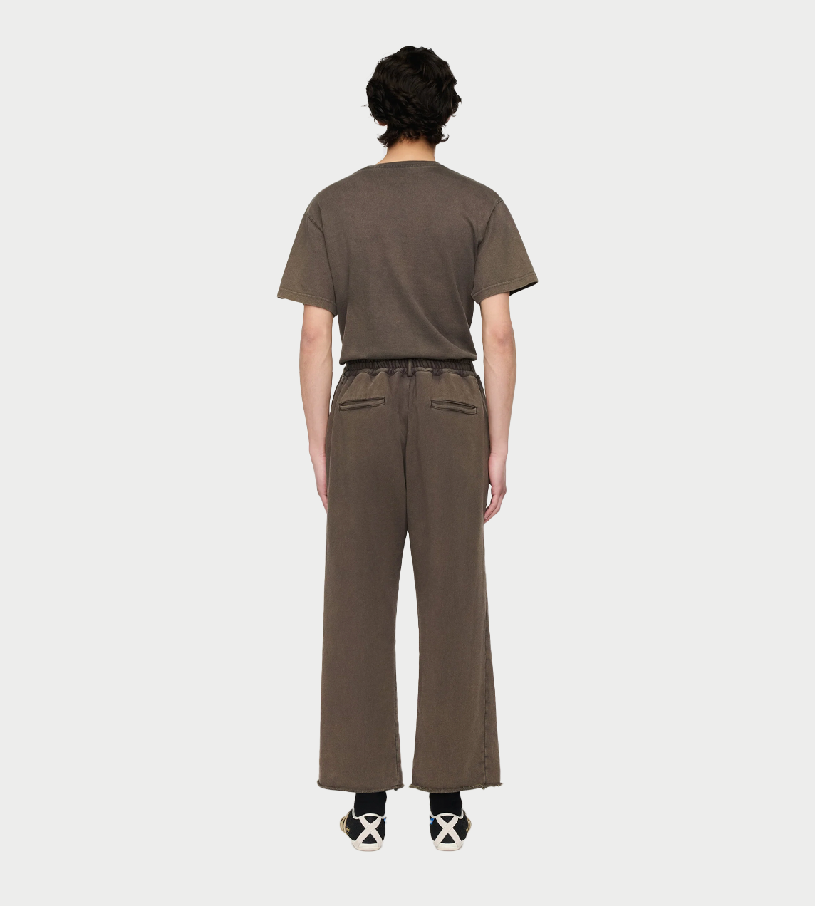 SONG FOR THE MUTE - "Singing Bird" Gym Track Pant Brown