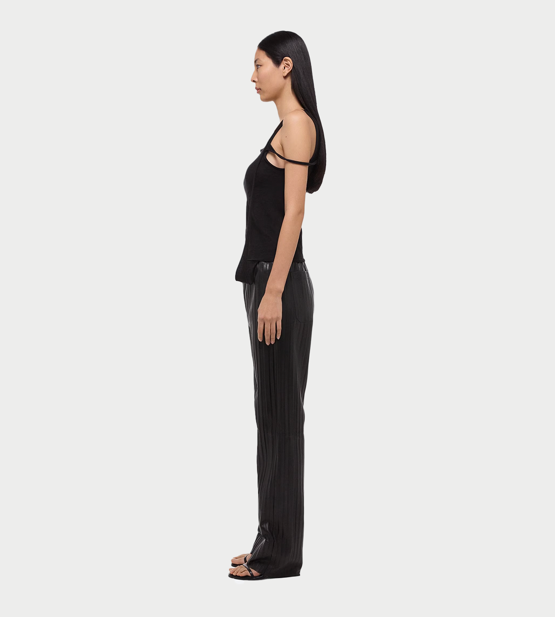 HELMUT LANG - Strap Tank Black