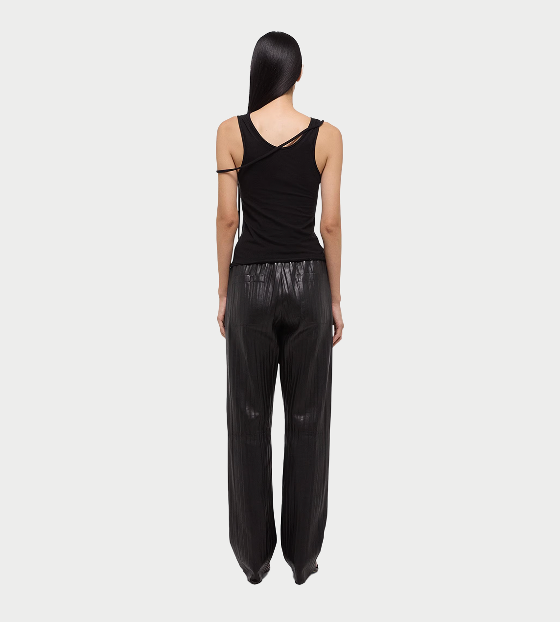 HELMUT LANG - Strap Tank Black