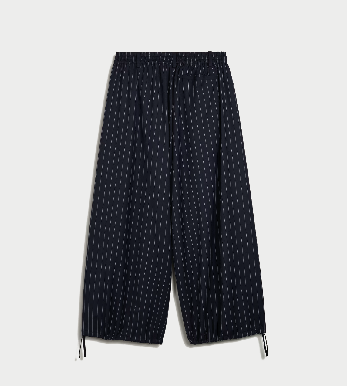 Y-3 Refined Wool Wide-leg Pants Blk
