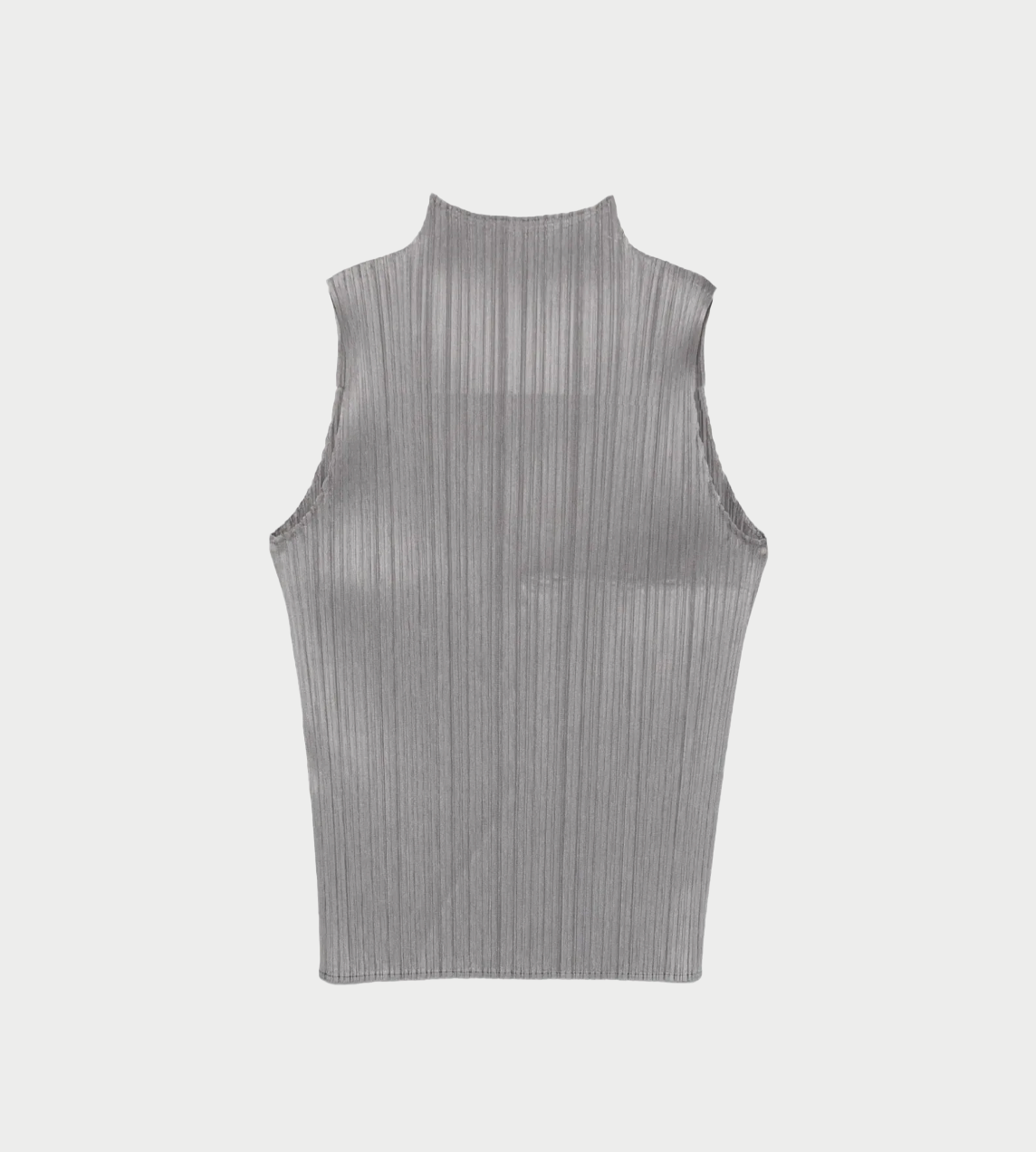 PLEATS PLEASE ISSEY MIYAKE - Basic Pleated Pullover L. Grey
