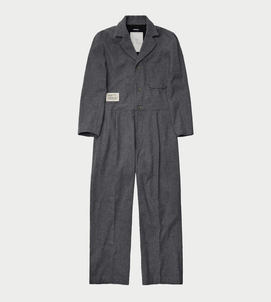 SFTM x Birkenstock "The Collector" Tailored Jumpsuit Grey
