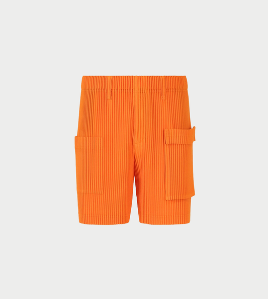 HOMME PLISSE ISSEY MIYAKE - Painter’s Gear Shorts Orange