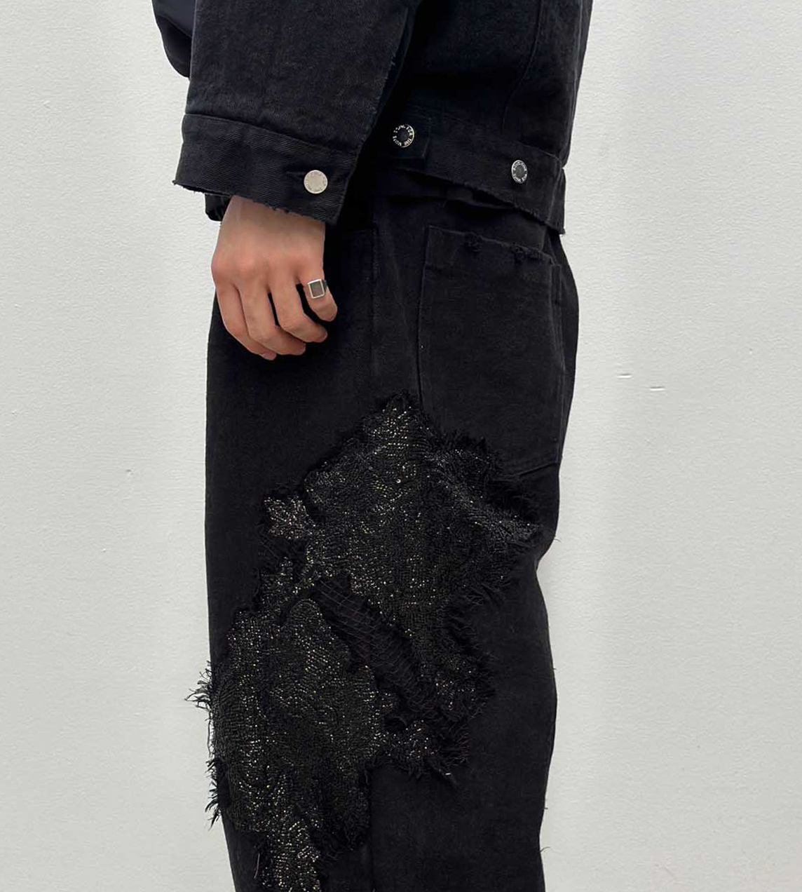 TKL Denim Pant Blk