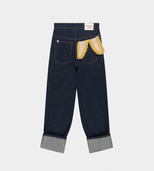 CHARLES JEFFERY LOVERBOY - Loose-fit Jean Blue