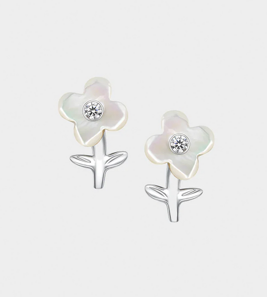 YVMIN - Irregular Mini Flower Stud Earrings