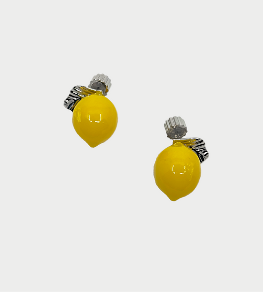 YVMIN - Lemon Earring Yellow (Pair)
