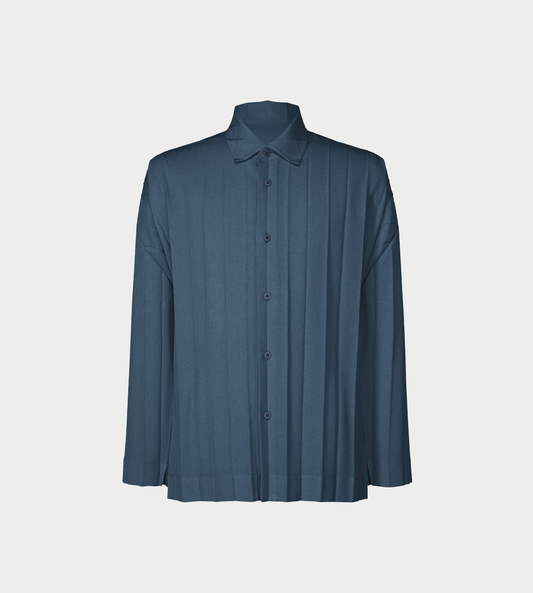 HOMME PLISSE ISSEY MIYAKE - Edge Ensemble Shirt Navy