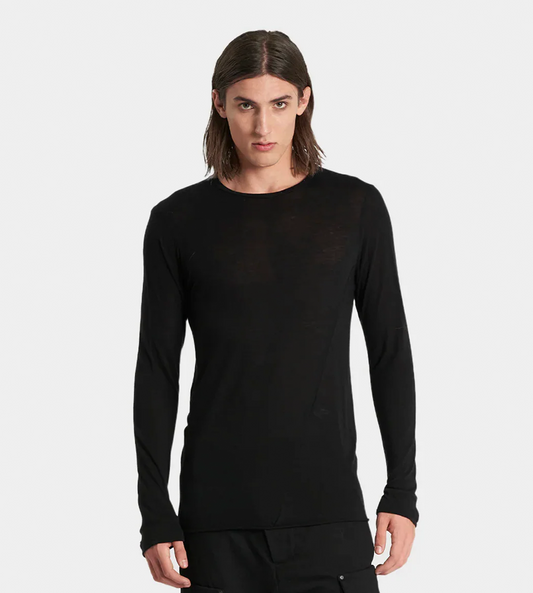 MASNADA - Long Sleeve Pullover Blk