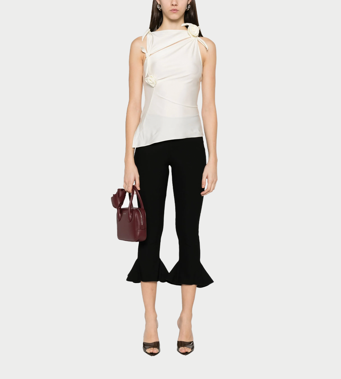 COPERNI - Asymmetric Flower Top White