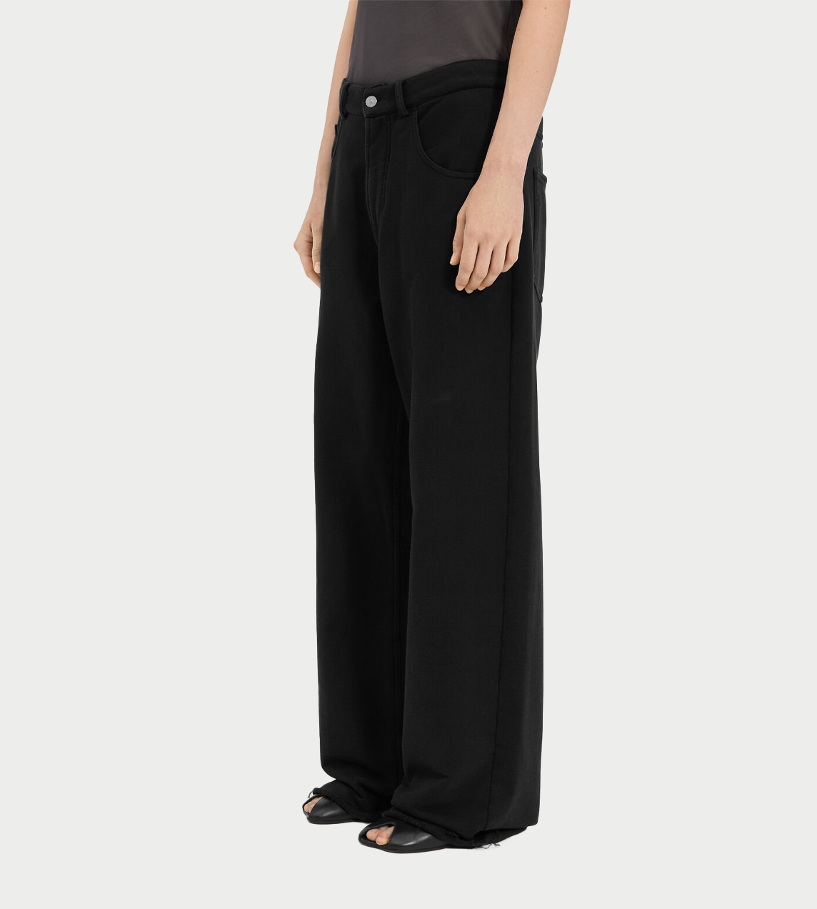 Cotton Track Pants Blk