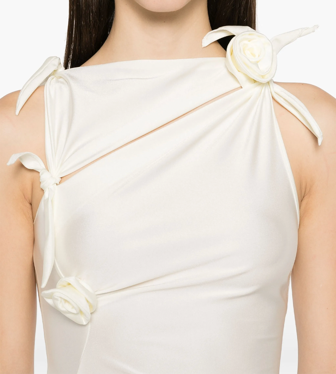 COPERNI - Asymmetric Flower Top White