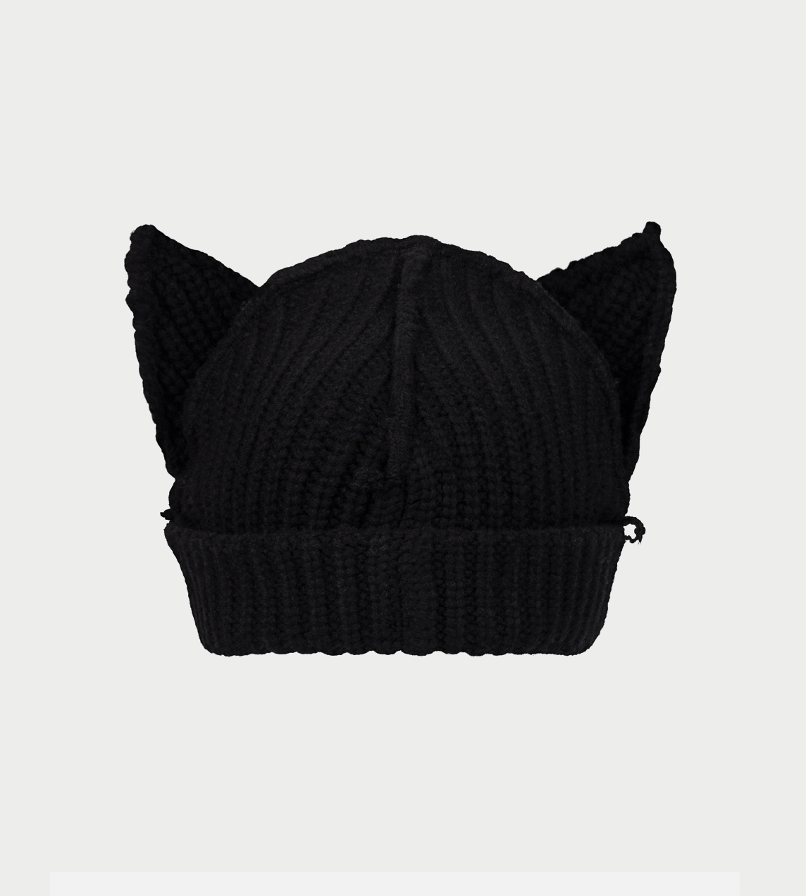 Chunky Ears Beanie Blk