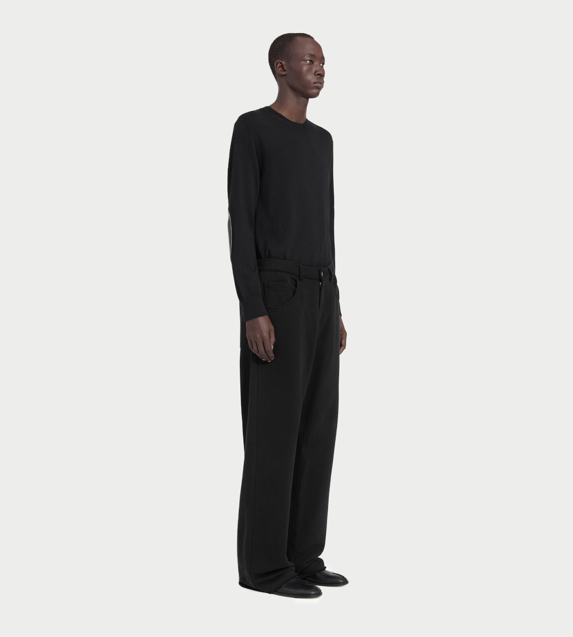 Cotton Track Pants Blk