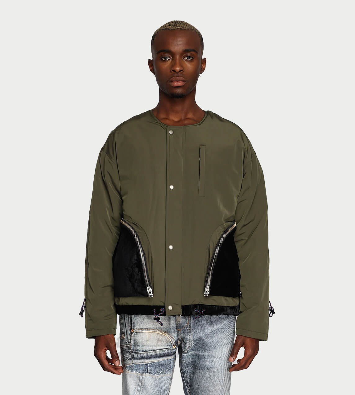 Andersson Bell - Leicester Padded Jumper Khaki