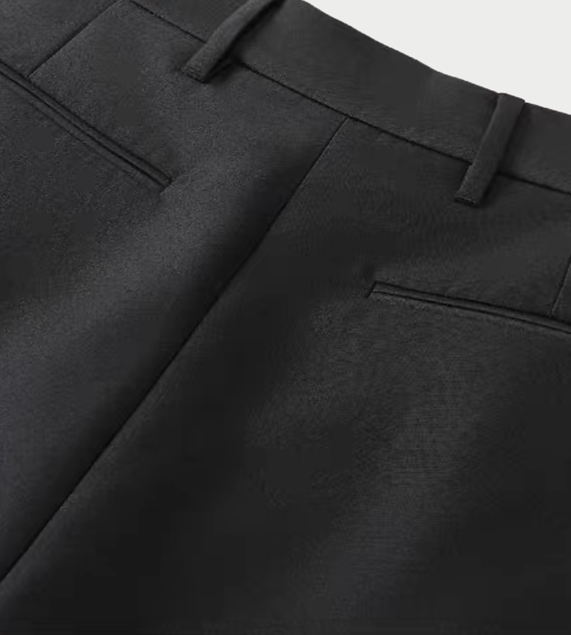 Pined Trousers Black