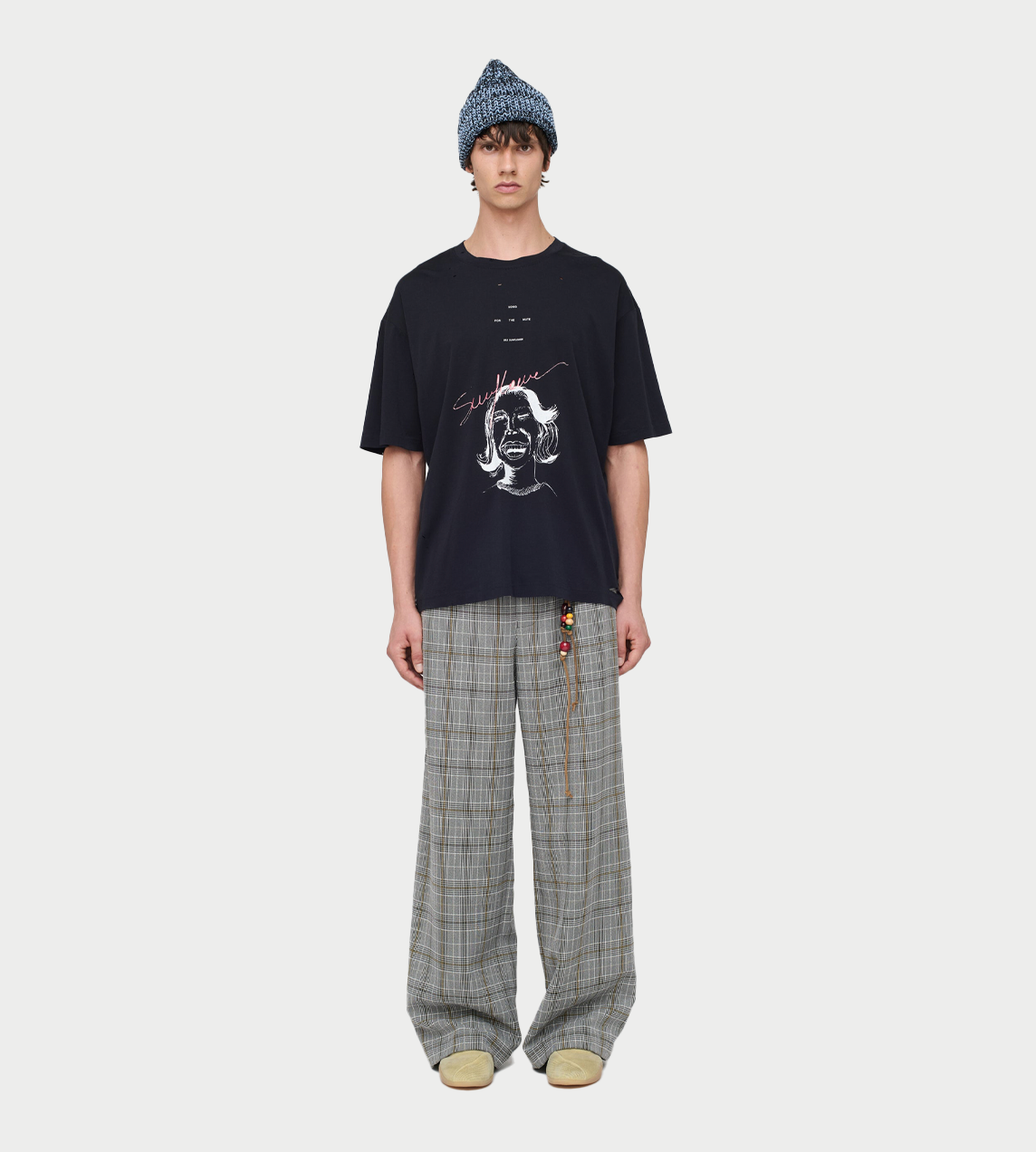 Sunflower Oversized Tee Navy