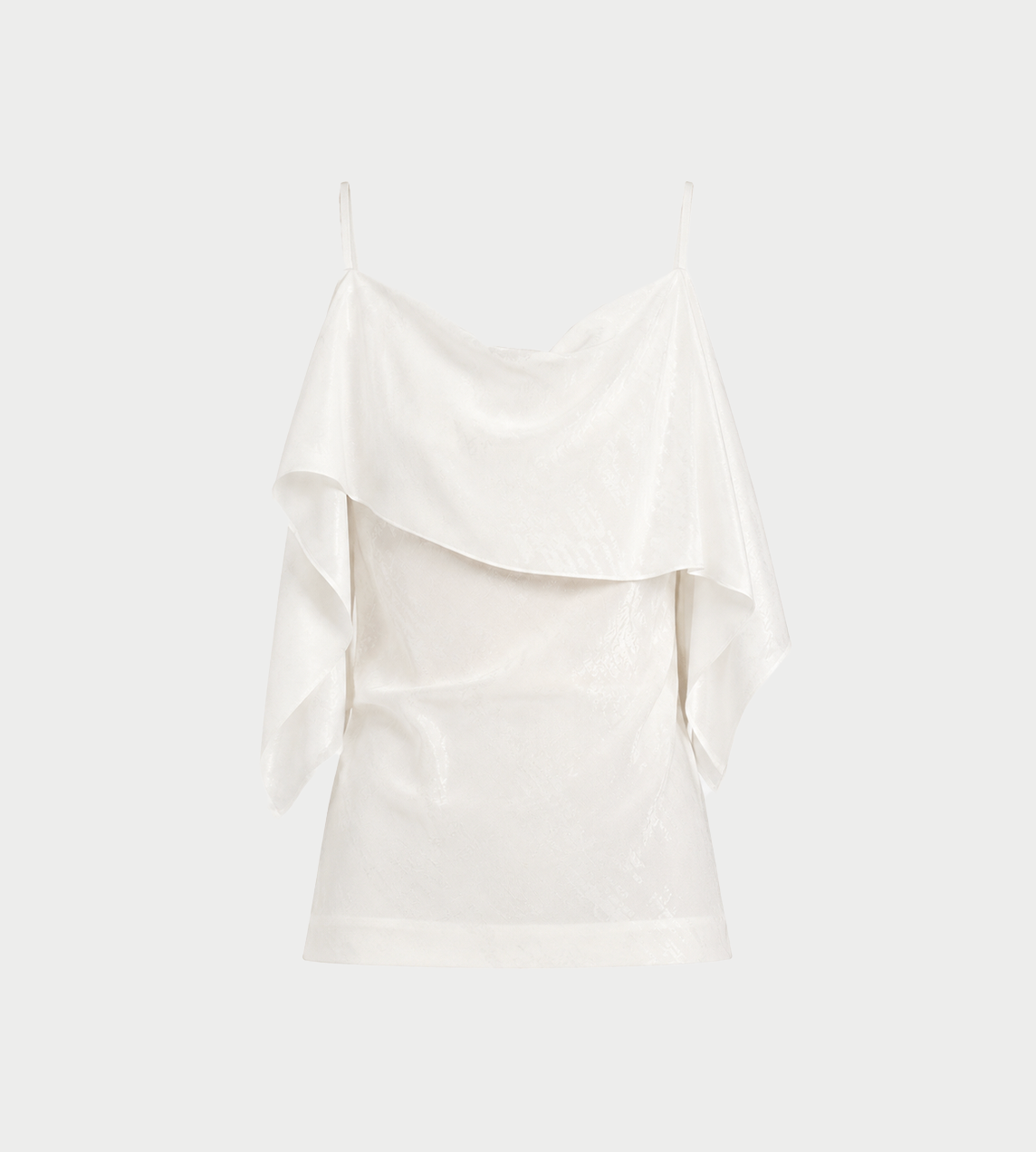 MM6 MAISON MARGIELA - Folded Jacquard Top White