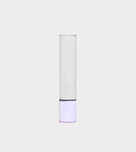 ICHENDORF - Bamboo Groove - Vase Violet/Smoke 
