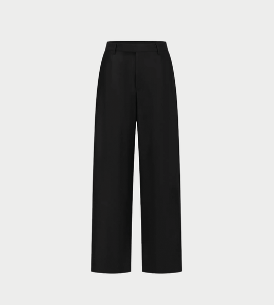 INTO THE EAST - Pined Trousers Black