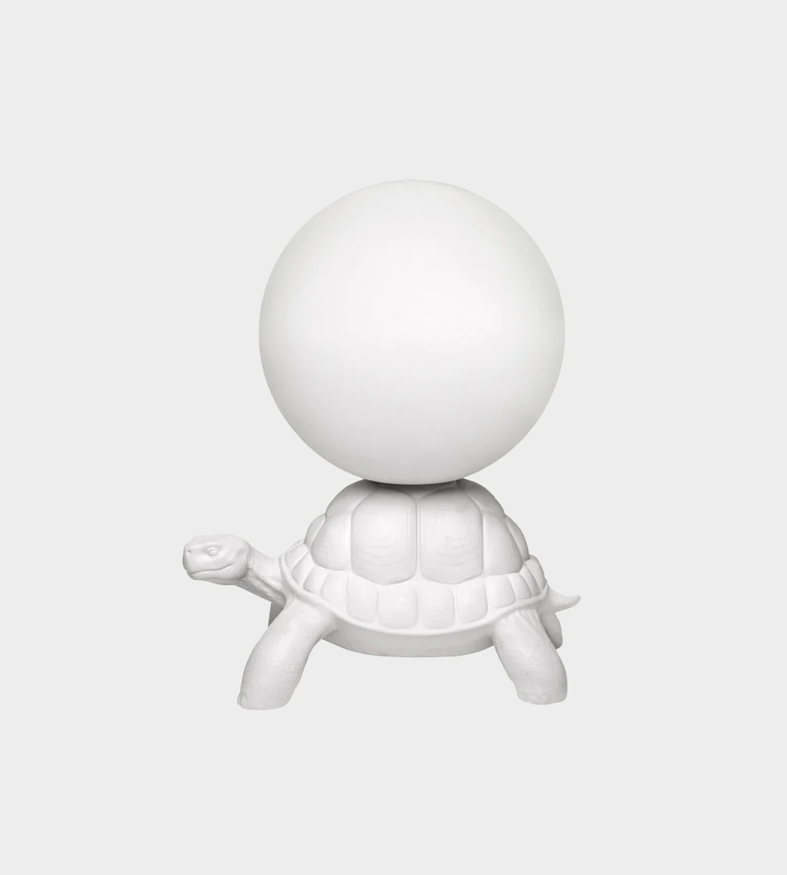 Turtle Carry Lamp White