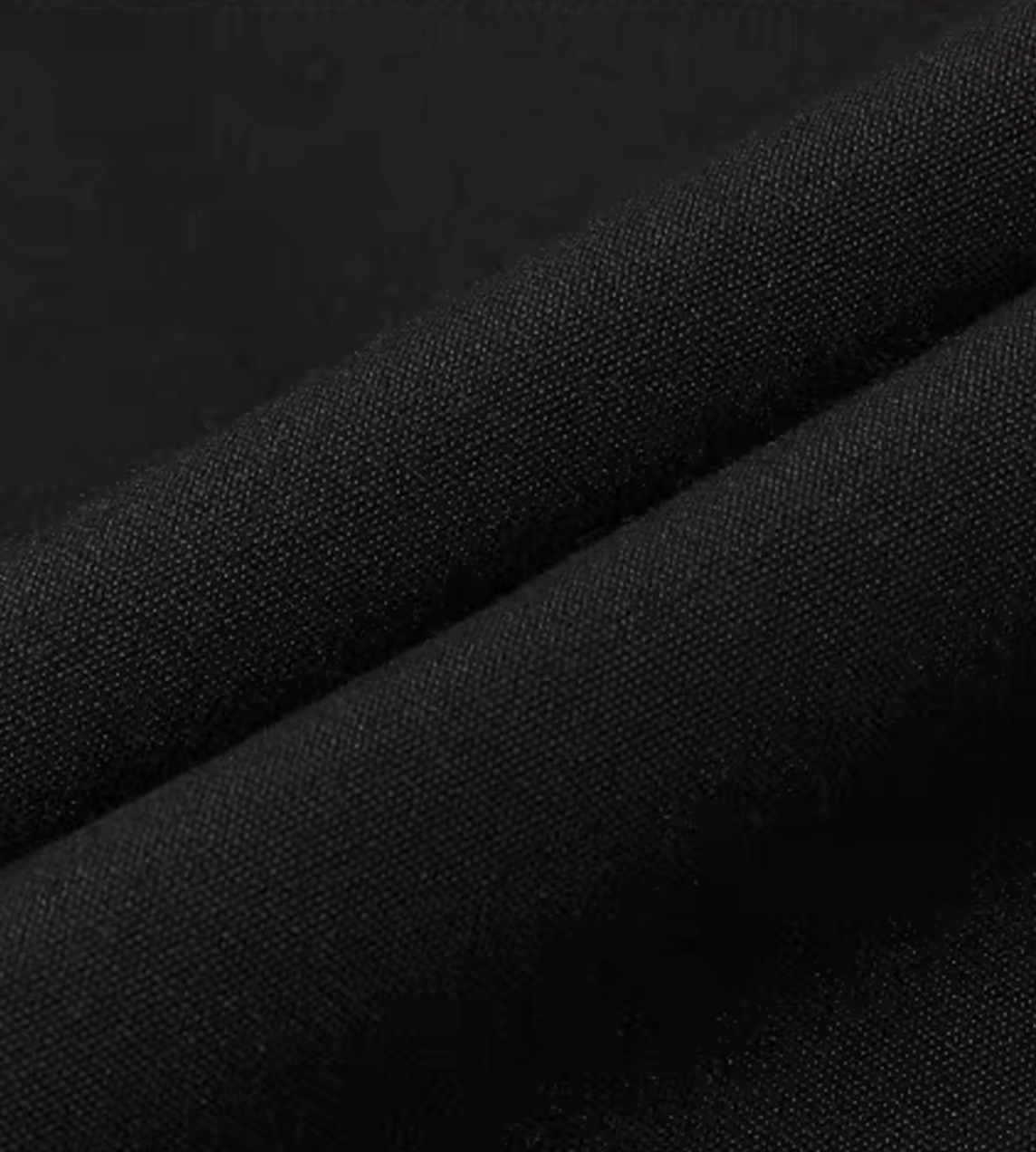 Pined Trousers Black