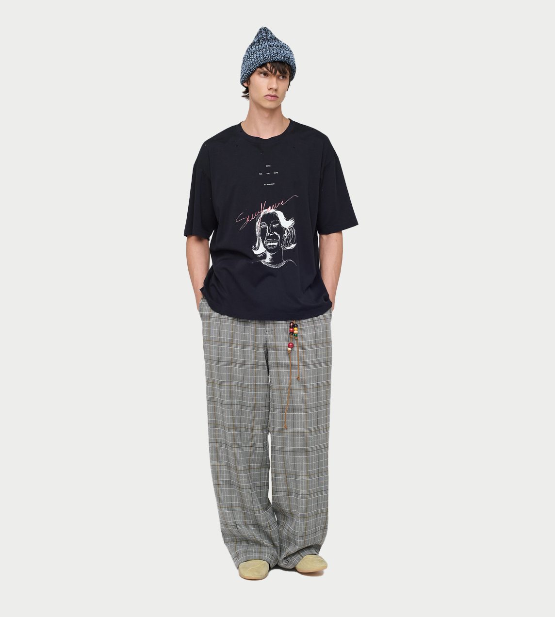 Sunflower Oversized Tee Navy