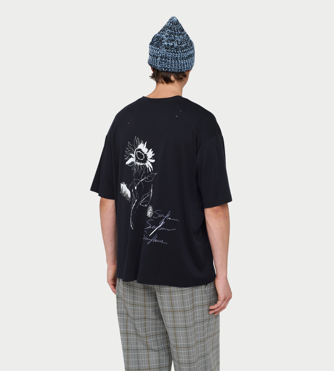 Sunflower Oversized Tee Navy