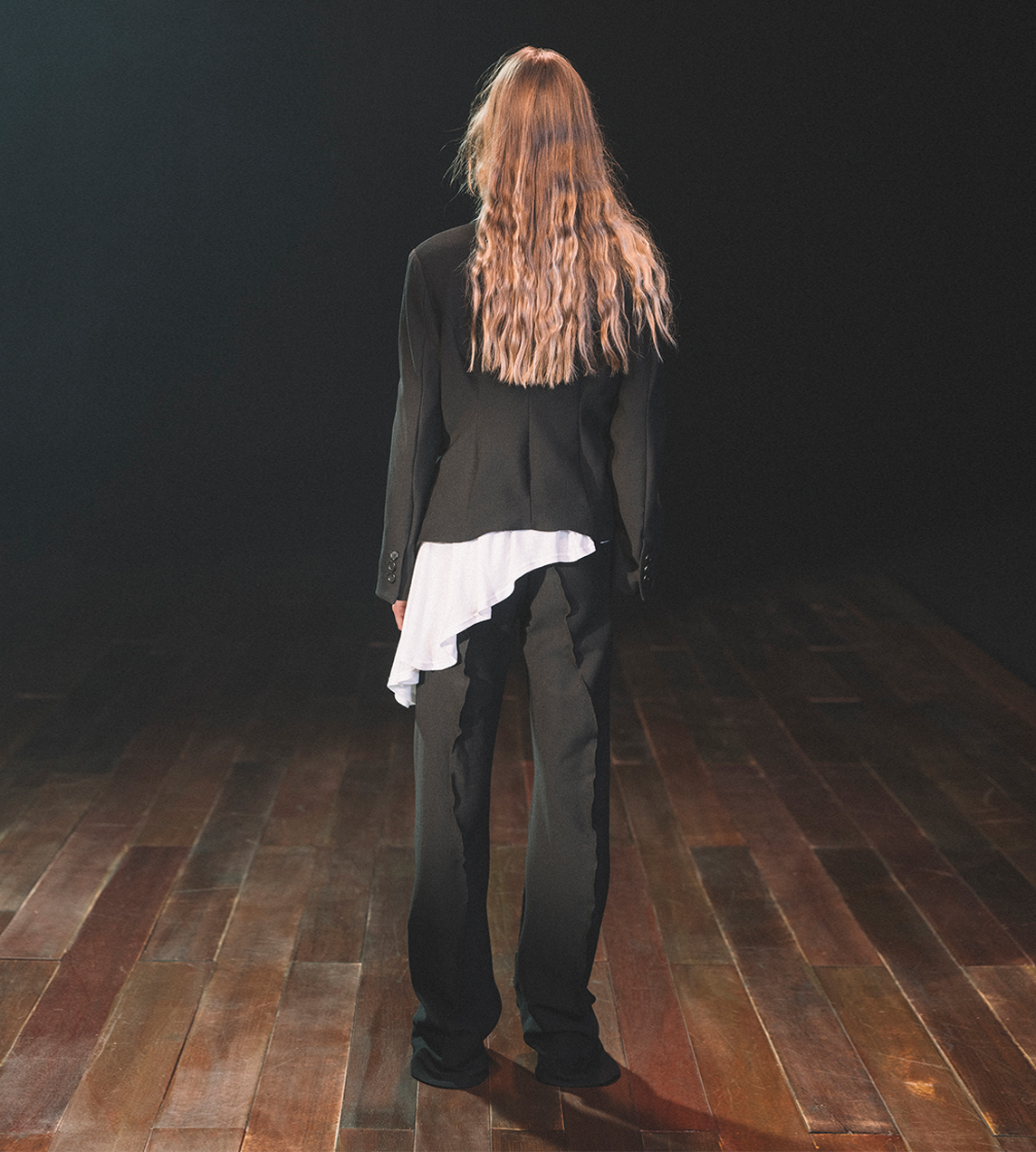 UNDERCOVER - Shadow Curve Trousers Blk
